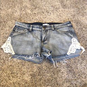 Jean shorts